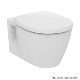 Ideal Standard Connect Wand-Tiefspül-WC ohne Spülrand, weiss, E817401