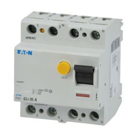 Eaton FI-Schalter PXF-63/4/05-A, 63A, 4polig, 500mA, Typ A, 236805