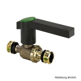 Viega Easytop-Kugelhahn mit Raxofix-Pressanschluss, Serie 5370, DN 15, 20 mm