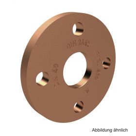 Bördelflansch aus Rotguss, PN 10, LK=145mm, SZ=4, DN 65