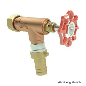 Kemper Schlauchanschlussventil f. Wandhydrant Typ S, ÜM 1", 11900020