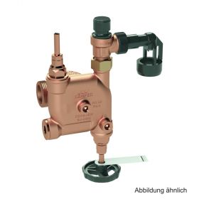 Kemper Sicherheitsgruppe Modul S DN20, 1" AG,  6 bar, Rotguss, 7140G020