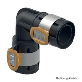 Geberit FlowFit Bogen 90°, 50 mm