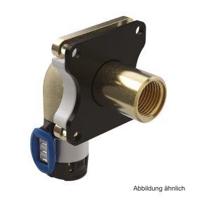 Geberit FlowFit Bogenwanddurchführung 90°, 16 mm x 1/2"