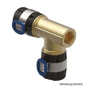 Geberit FlowFit T-Stück mit IG seitlich, 32 mm x 32 mm x 1/2"