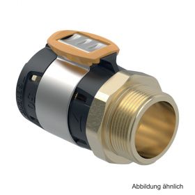 Geberit FlowFit Übergang mit AG, 50 mm x 1 1/2"