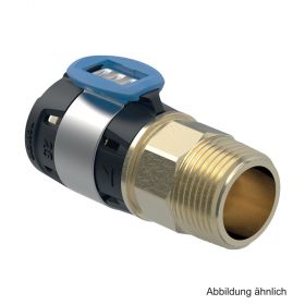 Geberit FlowFit Übergang mit AG, 16mm x 3/8"