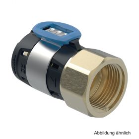 Geberit FlowFit Übergang mit IG, 16 mm x 3/8"