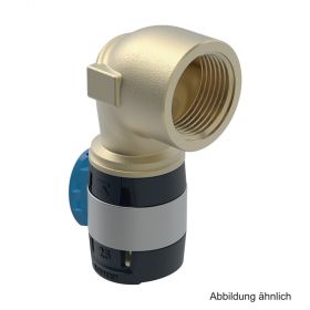 Geberit FlowFit Übergangsbogen 90° mit IG, 16 mm x 1/2"