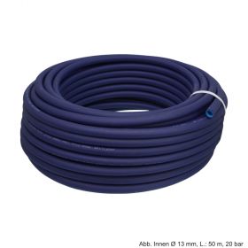 PVC Trinkwasserschlauch m. KTW A & W 270 Zulassung,InnenØ 13mm,L: 50m,20bar,Blau