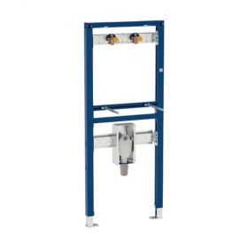 Geberit Duofix Waschtisch-Modul für Wandarmatur, für UP-Geruchsverschluss, Bauhöhe 1120-1300 mm, für barrierefreies Bauen