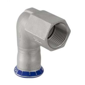 Geberit Mapress Edelstahl Übergangswinkel 90° IG, 22mm x 1/2" lang