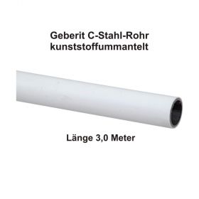Geberit Mapress C-Stahl Rohr, kunststoffummantelt, 3,0 m Stange, 18 x 1,2 mm
