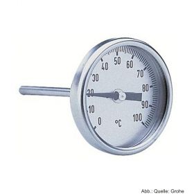 GROHE Thermometer 1/4", verchromt 06225000