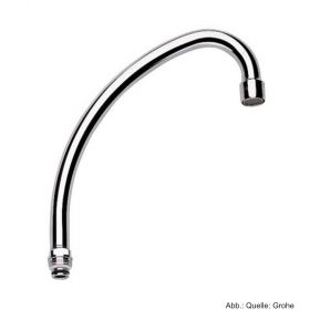 GROHE HU-Auslauf für Küchen-Standbatterien 1/2", 185 mm, verchromt 13073000