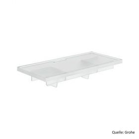 GROHE Grohtherm Cube Ablage abnehmbar davinci satin weiß, 18700000
