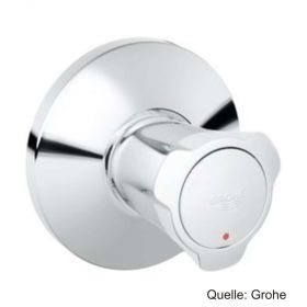 GROHE Costa UP-Ventil Oberbau 20-200 mm Markierung rot, verchromt 19807001