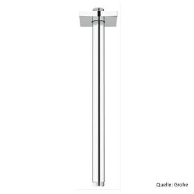GROHE Rainshower Deckenauslass eckige Rosette Länge 292mm chrom
