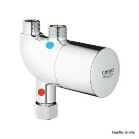 GROHE Grohtherm Micro Therm. Verbrühschutz/ Untertisch-THM chrom, 34487000