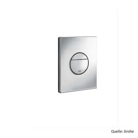 GROHE Nova Cosmopolitan Abdeckplatte 2-Mengen/Start-Stopp-Betätigung, chrom