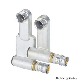 Alpex HK-Anschluss Set links, Messing, Kappe G 1/2" x 16 mm