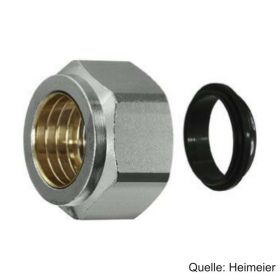 HEIMEIER Klemmverschraubung für Cu- u. Stahlrohr 15 mm , G 3/4" AG