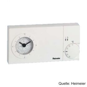 HEIMEIER Thermostat P, mit analoger Schaltuhr 230 V, für thermische Stellantriebe, 193200500