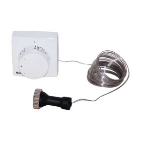 HEIMEIER Thermostat-Kopf F, Ferneinsteller, 2m Kapillarrohr, weiß, 280200500