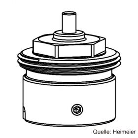 HEIMEIER Adapter f. Fremdfabrikate Heimeier Th.-Köpfe/Giacomini-Ventile