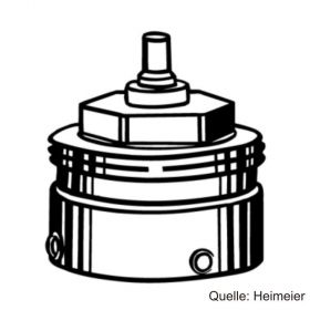 HEIMEIER Adapter f. Fremdfabrikate Heimeier Th.-Köpfe/ Ista-Ventile