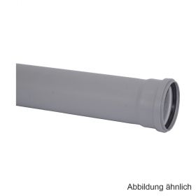 HT-Abflussrohr mit Dichtring, DN 32 x 150 mm