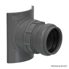 HT-Anschlussstück für Rohr DN 50 zur Anbindung an HT-Abflussr. DN 100