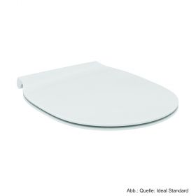 Ideal Standard Connect Air Sandwich WC-Sitz mit Deckel, Scharniere Edelstahl, weiss, E036501