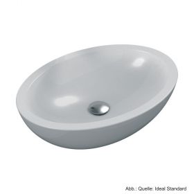 Ideal Standard Strada O Schale, ohne Hahnloch, ohne Überlauf, oval, 600x420x160mm, weiss, K078401