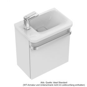 Ideal Standard Tonic II Handwaschbecken, Ablage links, 460x310x140mm, weiss Ideal Plus, K0866MA