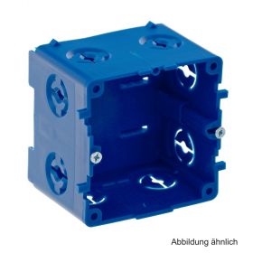 Geräteeinbaudose für Kabelkanäle HKL ab 60x110 mm, blau