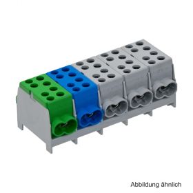 Hager Haupt-Abzweigklemme 5-polig, 2 x 35 mm² je Pol, KH45A