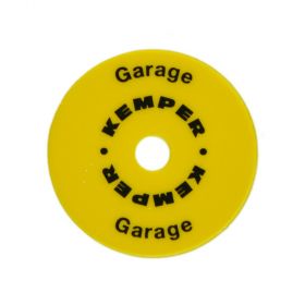 Kemper Handrad-Bezeichnungsschilder, Farbe gelb "Garage", 17380603CH