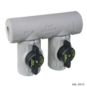 Kemper KHS-Dynam.-Strömungsteiler DN15, AP, Abg./Rücklauf DN15 AG, 6500201500