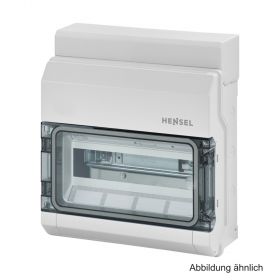 Hensel Automatengehäuse, 333x295x129mm, IP65, 12 TE, grau KV9112