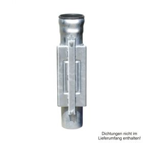 Loro-X-Stahl-Abflusssystem Reinigungsrohr rechteckige Öffnung, DN 100