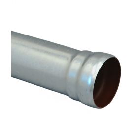 Loro-X-Stahl-Abflusssystem Rohr mit 1 Muffe, DN 40 x 250 mm