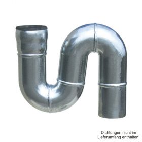 Loro-X-Stahl-Abflusssystem S-Geruchsverschluss, DN 70