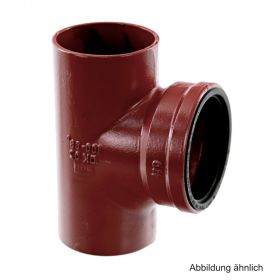 SML-WC Abzweig mit Gummidichtung DN 100-100-88,5°