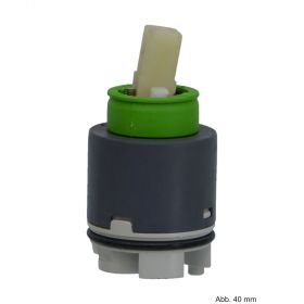 MORA Keramikkartusche Mora Cera mit ESS-System und Turbo Jet, für WT, Ø 40 mm