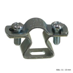 OBO Abstandschelle, 11-13mm, Stahl, galvanisch verzinkt, 1361139