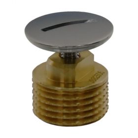 Verschlussstopfen 1/2" verchromt