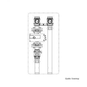 Oventrop Regumat S-220, DN 40 ohne Pumpe, 1358240