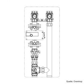 Oventrop Regumat M3-220, DN 40 ohne Pumpe, 1358340