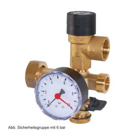 Oventrop Regusol Sicherheitsgruppe 10 bar, 1364247